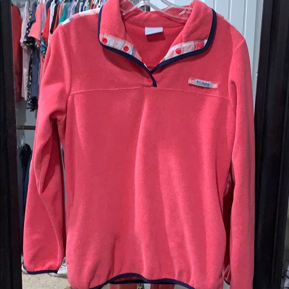 Plaid Columbia pullover